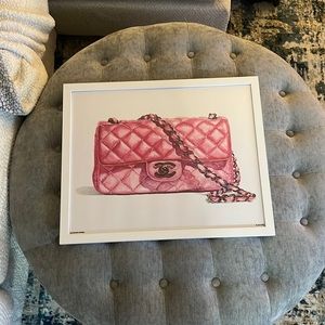 super cute chanel painting